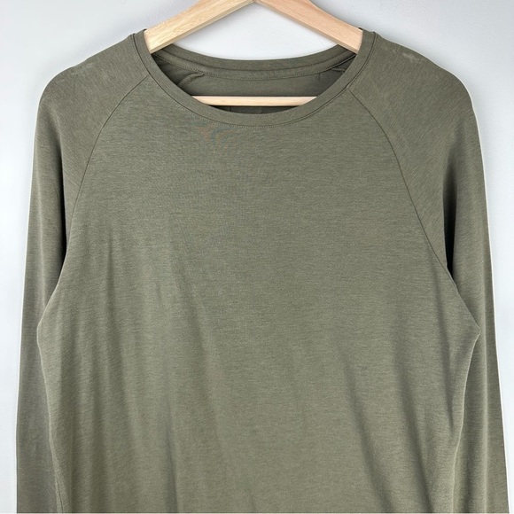Alphalete Essential T-shirt Lifestyle Activewear Green Small Men's - Picture 3 of 7